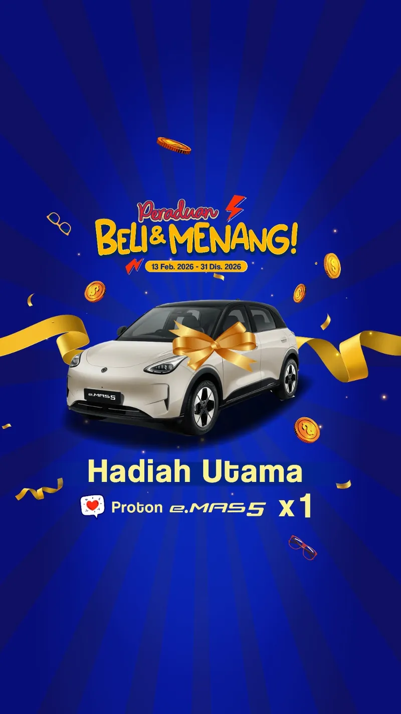 Hadiah Utama — Proton e.MAS 5 x1
